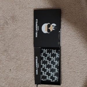 Karl Lagerfield Monogram Wallet